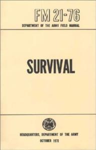 U.S. Army Survival Manual FM 21-76 (Illustrated)