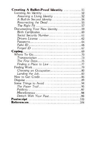 How to Disappear Completely and Never Be Found