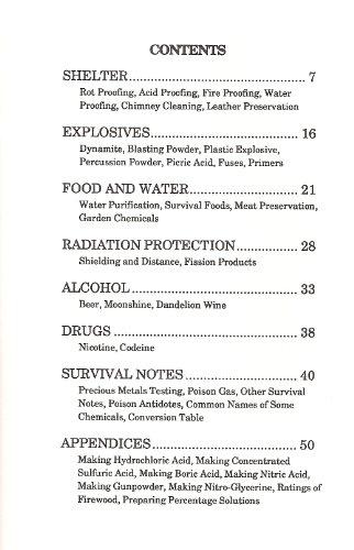 The Survival Chemist