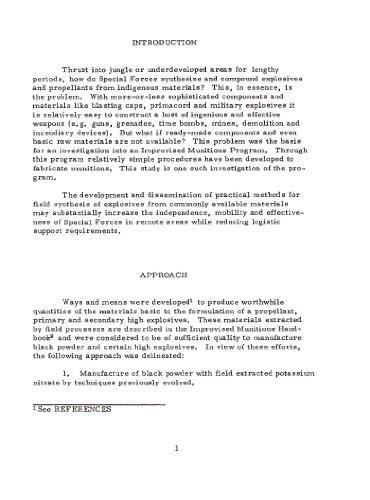 Explosives and Propellants