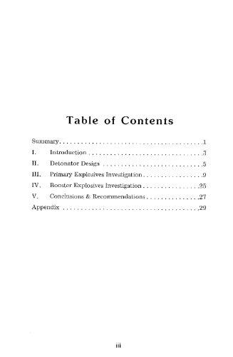 Improvised Explosives for Detonators