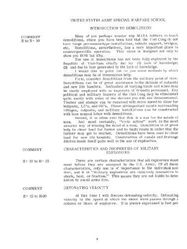 Special Forces Demolitions Handbook