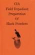 CIA Field Expedient Preperation of Black Powders