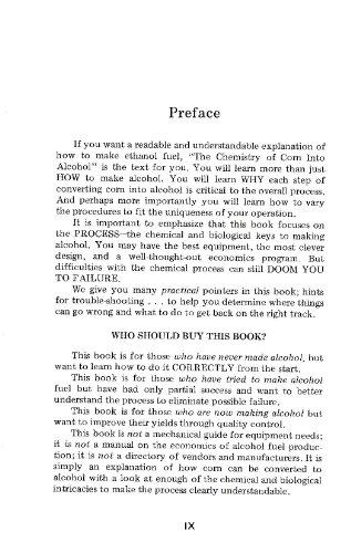 Chemistry of Corn into Alcohol