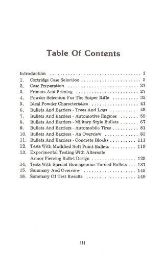Combat Loads for the Sniper Rifles 