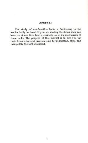 Combination Lock Principles