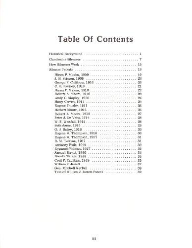 Firearm Silencers, Vol. 3