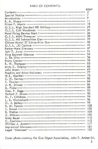 Firearm Silencers, Vol. 3