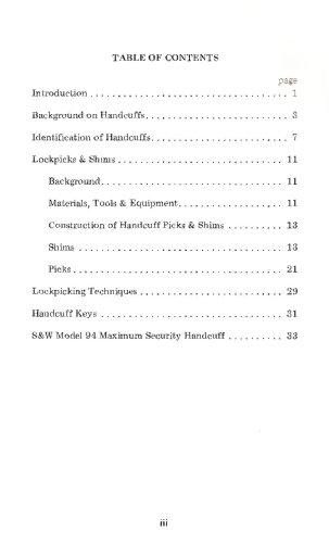 How to Open Handcuffs Without Keys