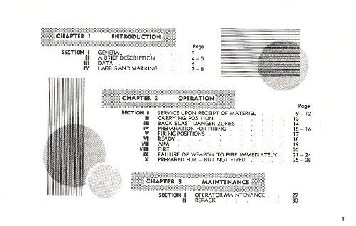 L. A. W. Rocket System - 66MM Light Antitank Weapon Operation Manual
