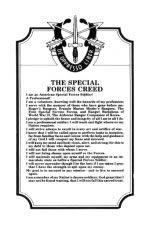 THE SPECIAL FORCES CREED