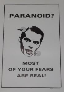 Paranoid poster