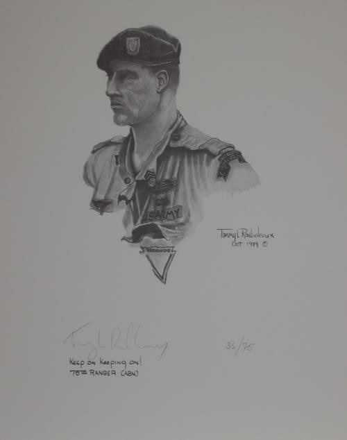 75th Ranger Print Limited Edition