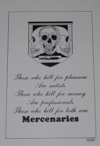Mercenariesthose who kill poster