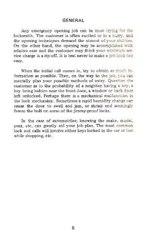 Lockout Techniques of Forced  Entry