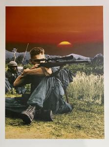 One Shot, One Kill U.S.M.C Poster